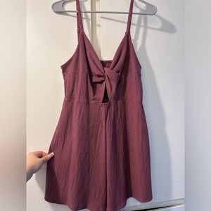 Mauve Romper